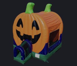 Pumpkin bounce house